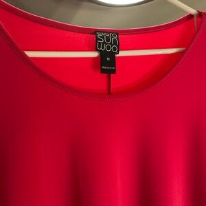 Clara Sunwoo Bold Pink/ Fucia Blouse Medium